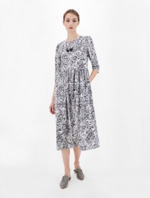 Купить Платье MaxMara 42 Белое 56260419600 и доставка по Украине