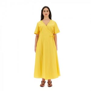 Купить Платье Marina Rinaldi 17 Желтое MRM11.5222231.V0 и доставка по Украине