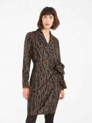 Купить Платье MaxMara 40 Черное с золотистым 12260403600 и доставка по Украине