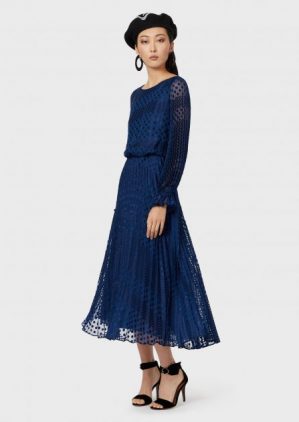 Купить Платье Emporio Armani 48 Синее 6H2A80.2NMBZ и доставка по Украине
