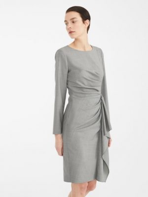 Купить Платье MaxMara 48 Светло-серое 12260609600 и доставка по Украине