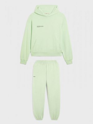 Купить Облегченный женский oversized костюм из органического хлопка The Pangaia Lightweight Organic Cotton Suit Moss Green нежно-зеленый M (OPSW24) и доставка по Украине