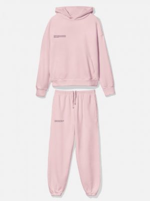 Купить Облегченный женский oversized костюм из органического хлопка The Pangaia Lightweight Organic Cotton Suit Rose Quartz пастельно-розовый S (OPSW26) и доставка по Украине