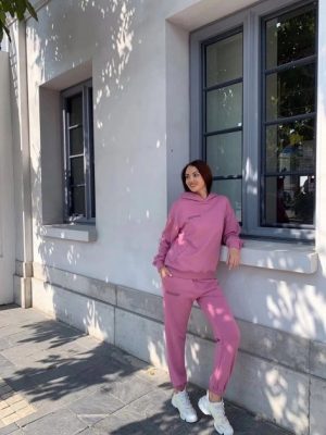 Купить Облегченный женский oversized костюм из органического хлопка The Pangaia Lightweight Organic Cotton Suit Plum Purple светло-сиреневый M (OPSW15) и доставка по Украине