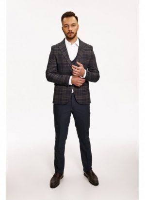 Купить Костюм NAVI NV12-4X-055-D 54 Темно-синій и доставка по Украине