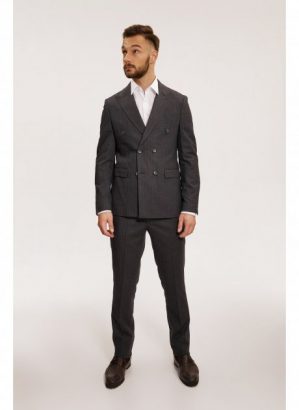 Купить Костюм NAVI NV12-4X-059-Q 54 Сірий и доставка по Украине