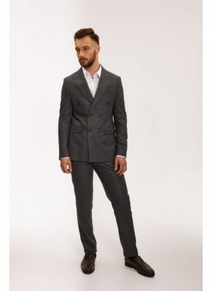 Купить Костюм NAVI NV12-4X-058-Q 46 Сірий и доставка по Украине