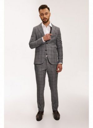Купить Костюм NAVI NV12-4X-057-N 48 Сірий и доставка по Украине