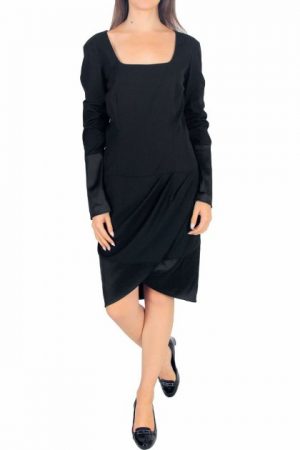 Купить Платье Frankie Morello 44 Черный (H221 3184 9000-44) и доставка по Украине