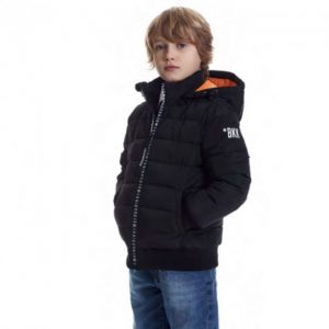 Купить Куртка с капюшоном Bikkembergs 167 см Черный 0411/001 и доставка по Украине
