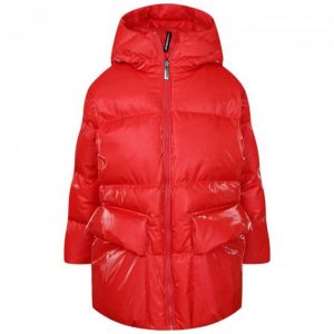 Купить Парка на пуху Freedomday 164 см Красный 844179 и доставка по Украине