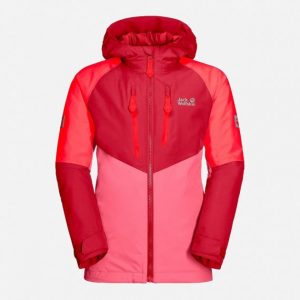 Купить Демисезонная горнолыжная куртка Jack Wolfskin Great Snow Jacket Kids 1608571-2172 140 см (4060477601687) и доставка по Украине