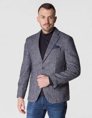 Купить Пиджак Pierre Cardin из коллекции Future Flex в серо-голубом оттенке размер 54 (39193/3200/42405) и доставка по Украине