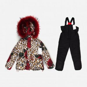 Купить Зимний комплект (куртка + полукомбинезон) Tamarine CH-9.7-19-3.5 128 см Черный (ROZ6400049231) и доставка по Украине