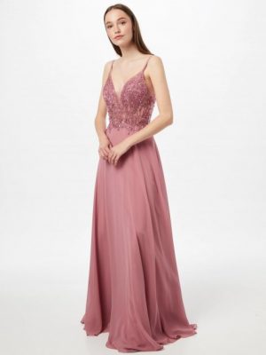 Купить Вечернее платье Luxuar LUX0038001 EU36 (93018EU36) Розовый и доставка по Украине