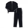 Купить Трикотажный костюм с лампасами TWIN SET 152 см Черный 237B/2714 и доставка по Украине