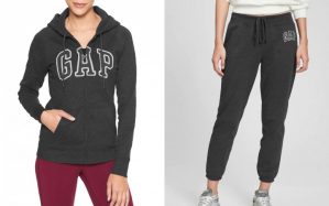 Купить Спортивный костюм женский - костюм спортивный GAP GA0877W M Темно-серый и доставка по Украине