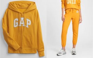 Купить Спортивный костюм женский - костюм спортивный GAP GA0866W M Желтый и доставка по Украине