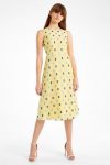 Купить Летнее платье Nai Lu-na by Anastasiia Ivanova AI3842-4 Желтое из жаккарда XS и доставка по Украине