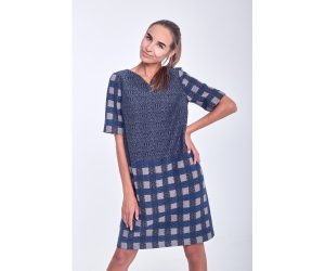 Купить Платье Тифани Мини Ludmila_Fashion L серое и доставка по Украине