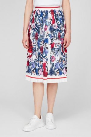 Купить Женская белая плиссированная юбка TIGER FLOWER Gant 40 4401085 и доставка по Украине