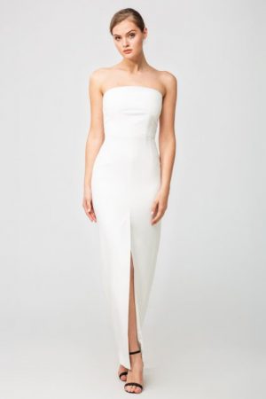 Купить Платье Nai Lu-na by Anastasia Ivanova AI3625-2 M Белое и доставка по Украине