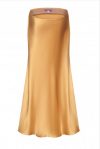 Купить Юбка для беременных из шелка золотистого оттенка MONAMOON XS 200303GL-XS и доставка по Украине