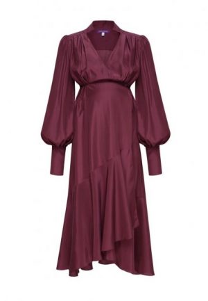 Купить Платье для беременных с асимметричной юбкой MONAMOON S 200105B-S и доставка по Украине