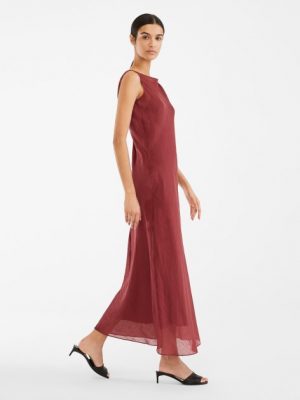 Купить Платье MaxMara 40 Бордовое 62310301000 и доставка по Украине