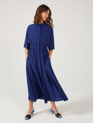 Купить Платье MaxMara 42 Синее 72211104000 и доставка по Украине