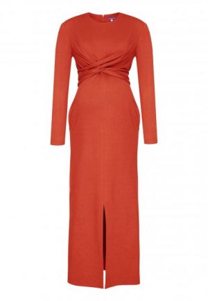 Купить Платье для беременных опоясывающее Саян MONAMOON S 210105RT-S и доставка по Украине