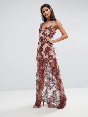 Купить Платье Feenders Spectral AS010720-46 M (81427M) Бежевый и доставка по Украине