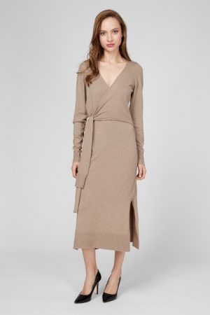 Купить Женское бежевое платье Trussardi XS 56D00402-0F000565 и доставка по Украине