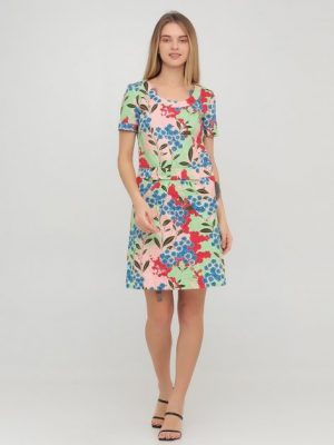 Купить Кэжуал платье с цветочным принтом Love Moschino WVC7200S25290033 S (767S) Цветочный принт и доставка по Украине