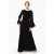 Черное длинное платье Nai Lu-na by Anastasia Ivanova AI3423-1 XS