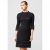 Черное платье из эксклюзивного жаккарда Nai Lu-na by Anastasia Ivanova AI3516-1 M
