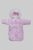Конверт комбинезон трансформер Choupette пуховый с меховым декором розовый 56-86см (462-20)