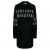 Плаття McQ WFO499526 M корсетне худі з лого чорне