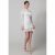 Платье с воланами Nai Lu-na by Anastasia Ivanova AI3719-2 M Молочное