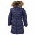 Пальто зимнее для девочек Хуппа Huppa Yasmine темно-синий, размер 146 (12020055-70086-146)