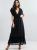 Платье макси с кружевной отделкой Stevie May AS120620-7 XS (79831XS) Черный