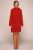 Платье-свитер из ангоры Viamaro красное OS #4387M