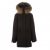Пальто для девочек Хуппа Huppa Vivian 1 черный, 116 (12490120-00009-116)