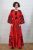 Женское платье-вышиванка Glazdov в пол льняное, размер XL