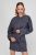 Женское темно-серое льняное платье D-ANGELICA Diesel XS A04562 0BEAJ