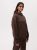 Теплый женский oversized костюм из хлопка The Pangaia Organic Cotton Suit Chestnut Brown каштановый XL (TPSW25)