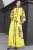 Платье вышитое HISTROV Antique Carpet Dress 48-50 Желтое 17109