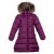 Зимнее пальто-пуховик HUPPA PARISH 9 лет (134 см) ягодный (12470055-80034-134)