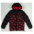 Куртка с капюшоном Bikkembergs 152 см Красно-черный 0465/001