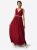 Вечернее платье c V-образным вырезом Mascara MRA0065001 EU40 (93033EU40) Красный